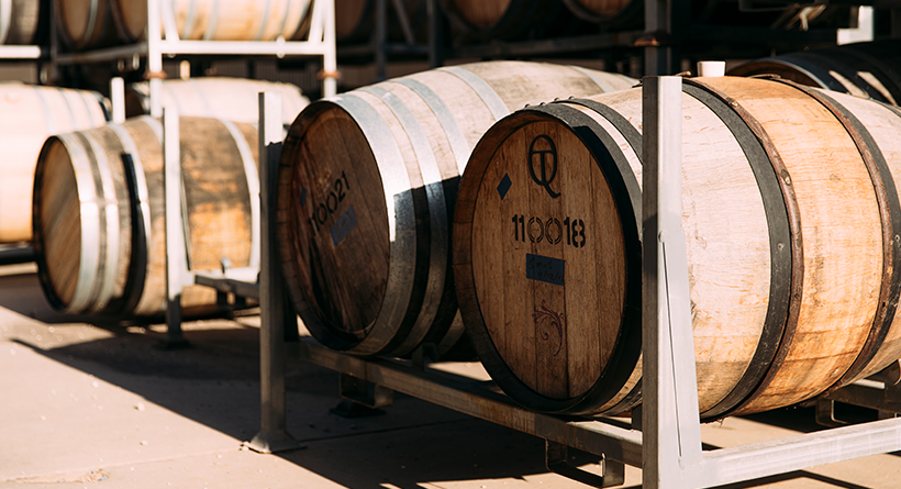 McPherson Wines barrels